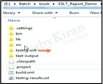 testng xslt report