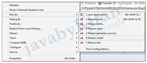 maven install