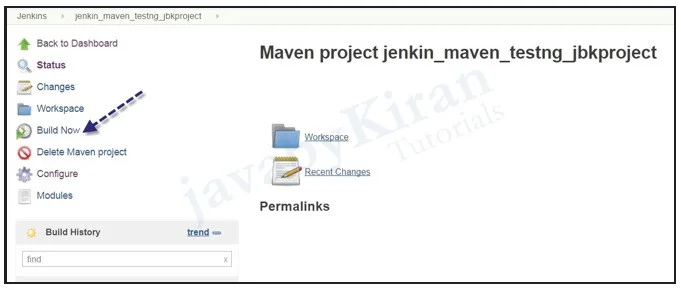 jenkins integration with maven