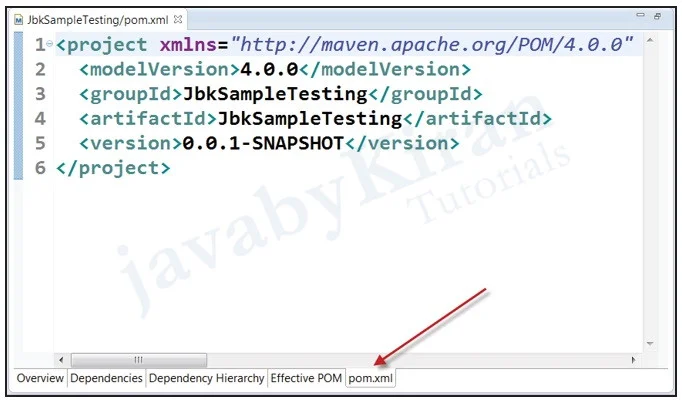 add dependency in pom.xml file