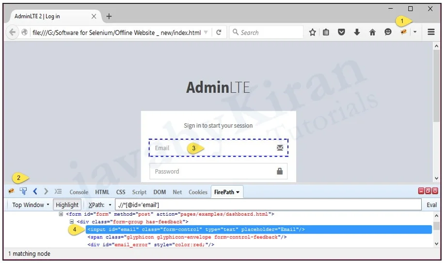 selenium locator example