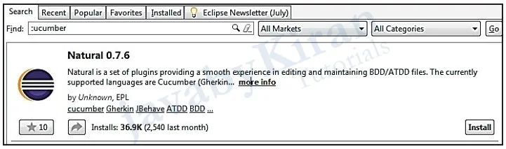 natural eclipse plugin