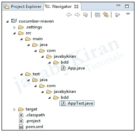 maven project structure