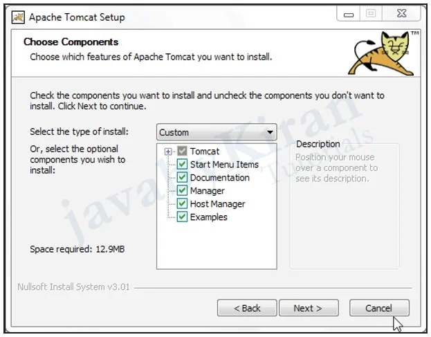 apache tomcat server installation