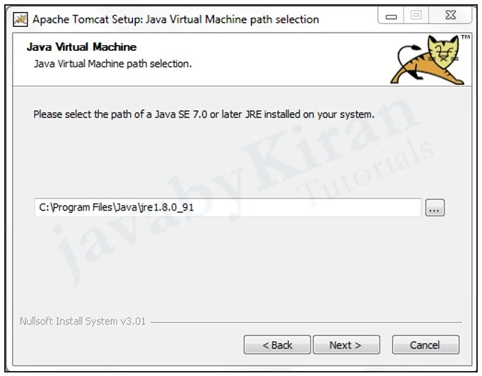 apache tomcat server installation