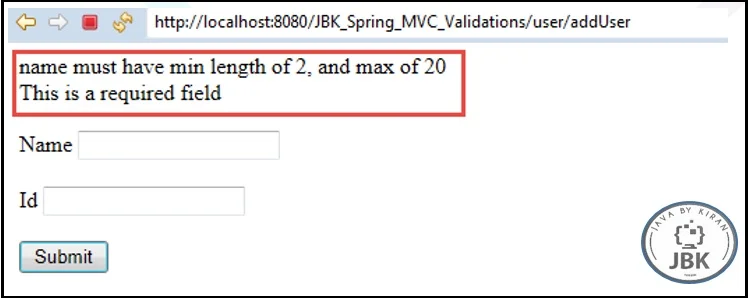 spring mvc form data handling project structure