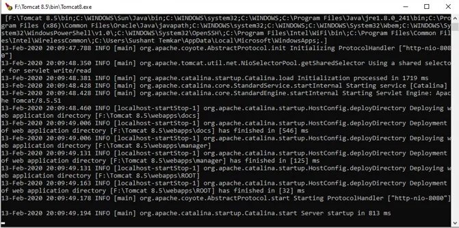 Deploying WAR File using Tomcat